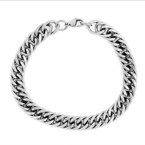 Invicta Elements 8.25" Cuban Bracelet - Stainless Steel